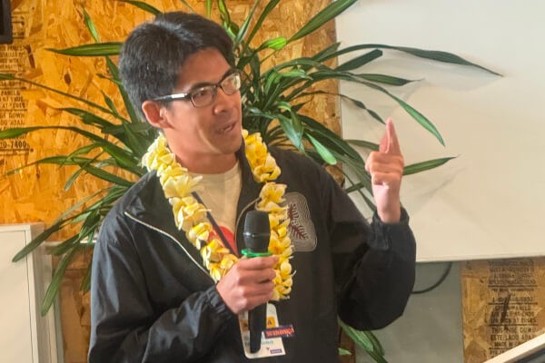 Scott Naauao at UXHI Conferece